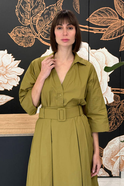 Camicia verde oliva - Souvenir Clubbing