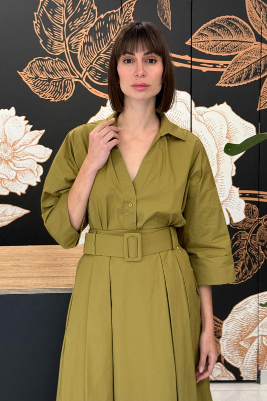 Camicia verde oliva - Souvenir Clubbing
