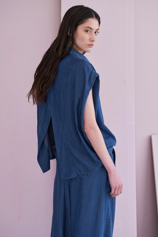Camicia effetto denim - Lumina