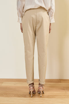 Pantalone chino regular beige - Souvenir Clubbing