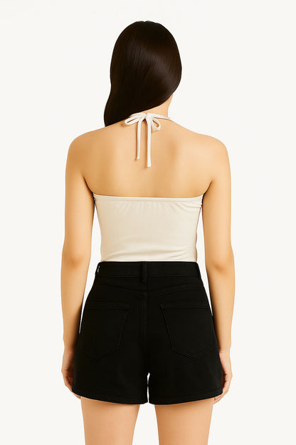 Body con placca oro  burro - HaveOne